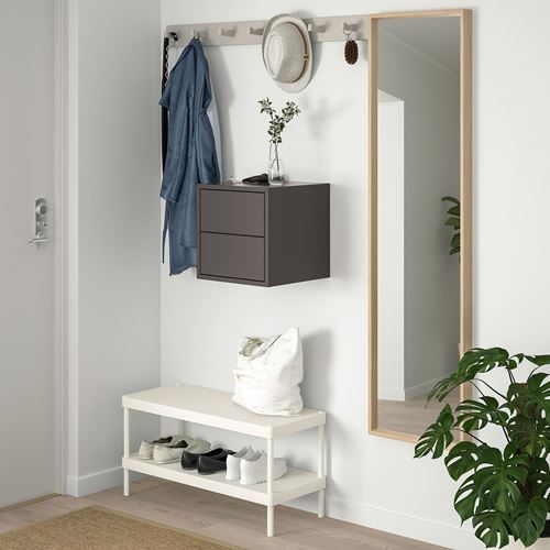 IKEA - EKET, wall cabinet, dark grey, 35x35x35 cm