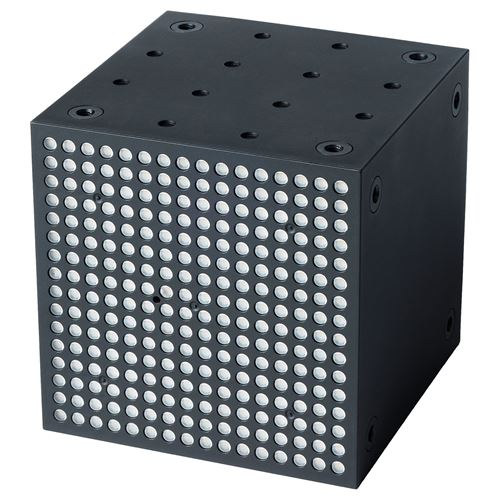 IKEA - FREKVENS, LED decoration lighting, black, 10x10 cm