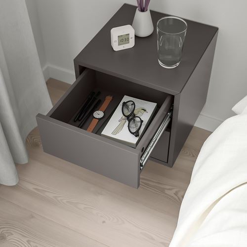 IKEA - EKET, wall cabinet, dark grey, 35x35x35 cm