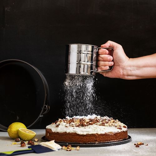 IKEA - HEMMABAK, kelepçeli kek kalıbı, gri, 27 cm