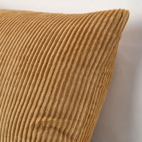 IKEA - ASVEIG, cushion cover, dark beige, 40x65 cm