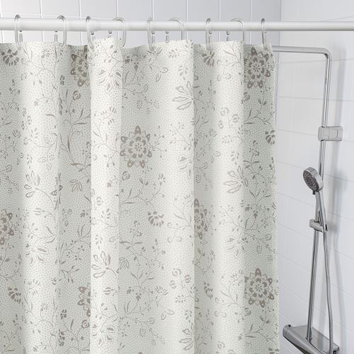TYCKELN beige 180x200 cm shower curtain - 50474911 | IKEA