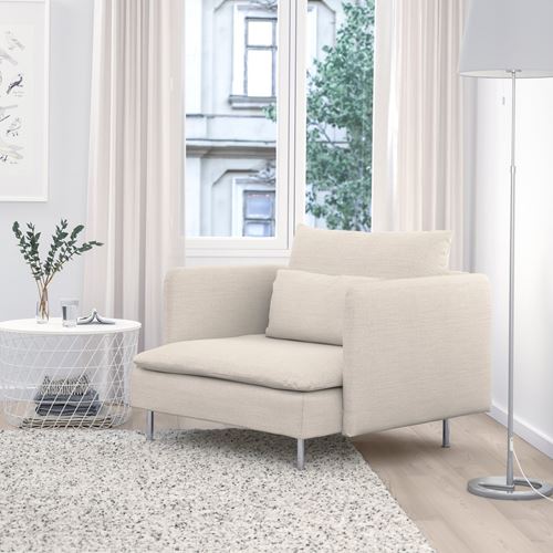 IKEA - SÖDERHAMN, armchair, Gunnared beige