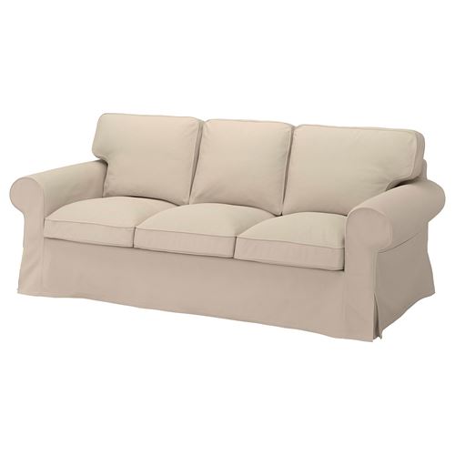 IKEA - EKTORP, 3-seat sofa, hallarp beige