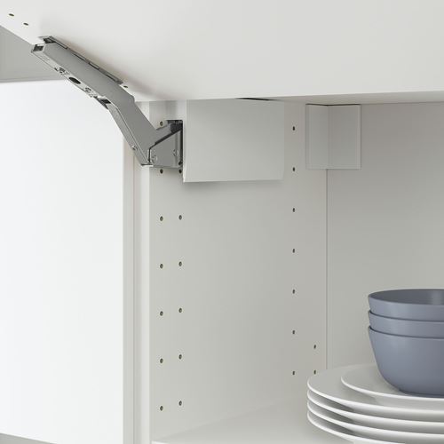 IKEA - UTRUSTA, horizontal door hinge, white