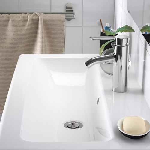 IKEA - TVALLEN, wash-basin, white, 84x43x5 cm