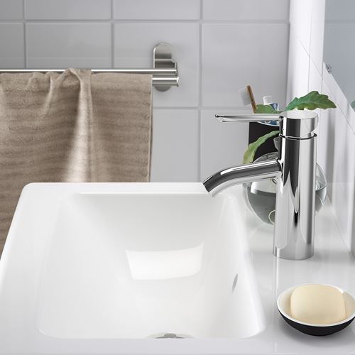 IKEA - TVALLEN, wash-basin, white, 64x43x5 cm