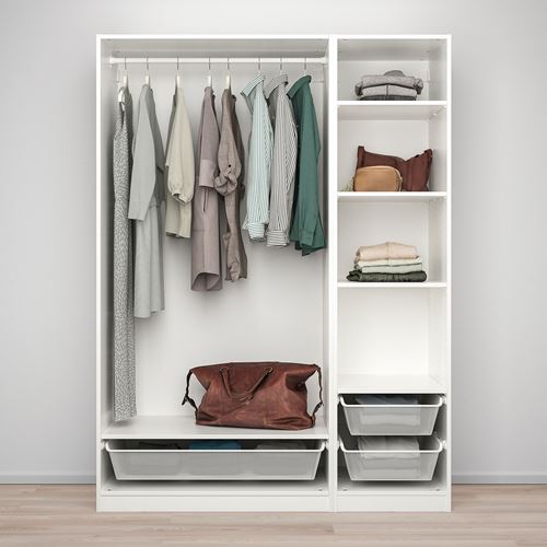 IKEA - PAX, PAX open wardrobe, white