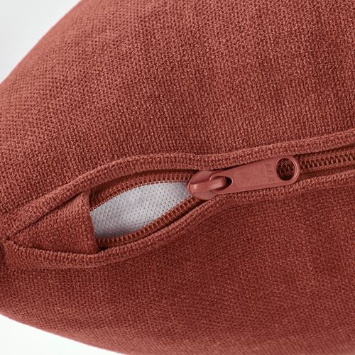 IKEA - GRÖNLID, 5-seat corner sofa, ljungen light red