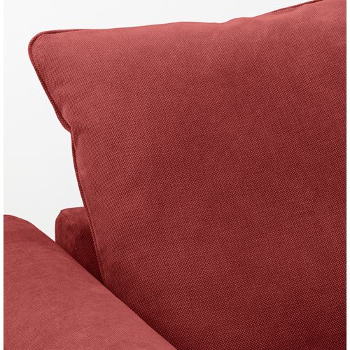 IKEA - GRÖNLID, uzanma koltuğu, ljungen açık kırmızı