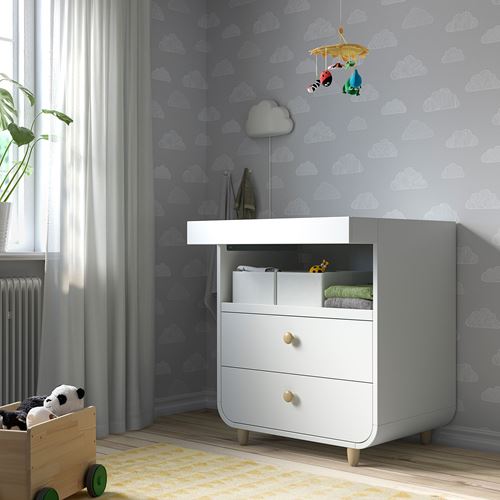 IKEA - MYLLRA, changing table, white