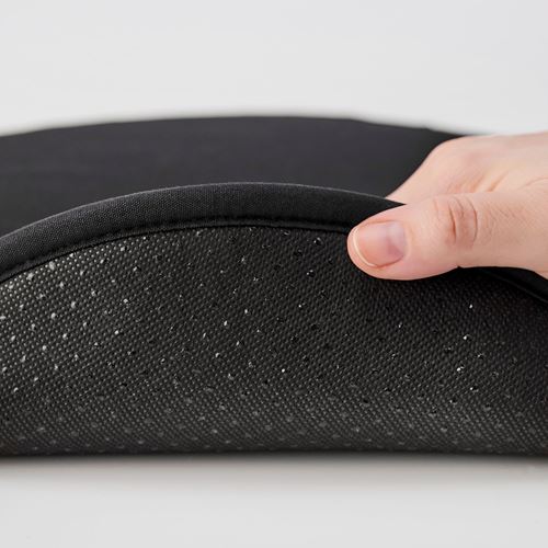 IKEA - STRAFLY, chair pad, black, 36 cm