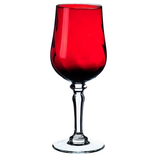 IKEA - VINTER, wine glass, red, 33 cl
