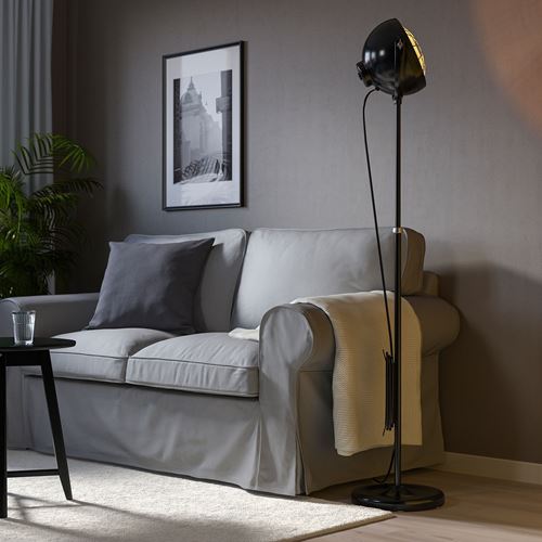 IKEA - SVARTNORA, floor lamp, black