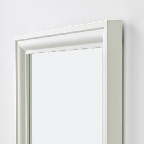 IKEA - TOFTBYN, wall mirror, white, 65x85 cm