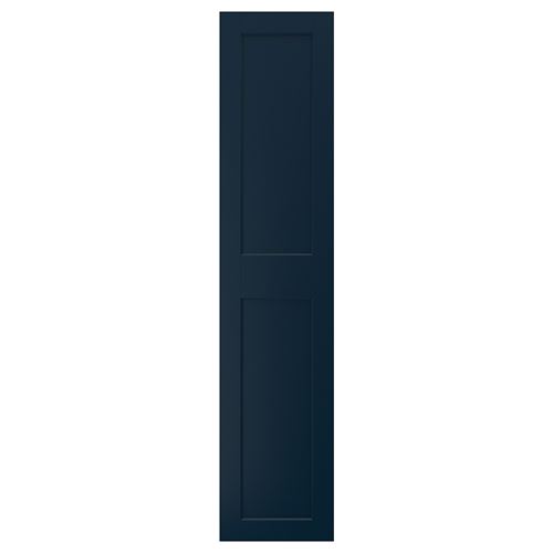 IKEA - GRIMO, wardrobe door, dark blue, 50x229 cm