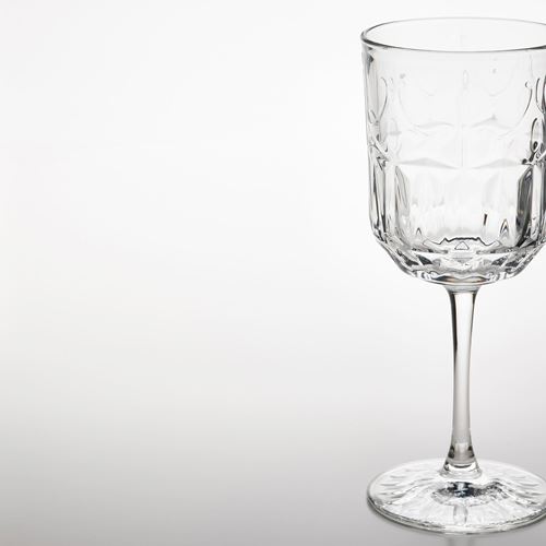 IKEA - SALLSKAPLIG, wine glass, glass, 27 cl