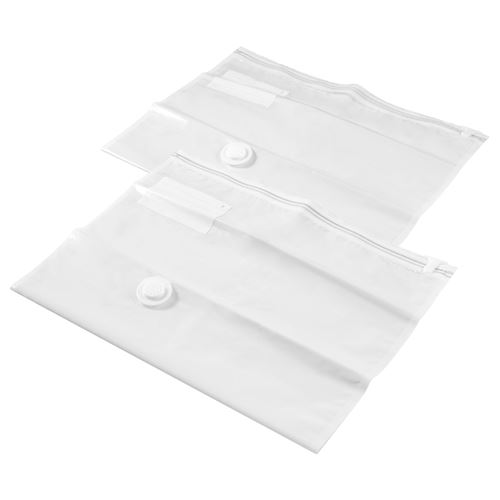 IKEA - SPANTAD, vacuum-sealed bag, light grey, 55x85 cm