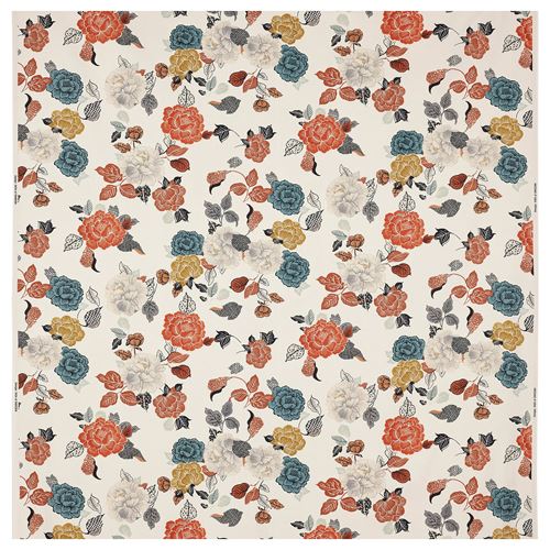 IKEA - TROLLMAL, fabric, flower patterned, 150 cm