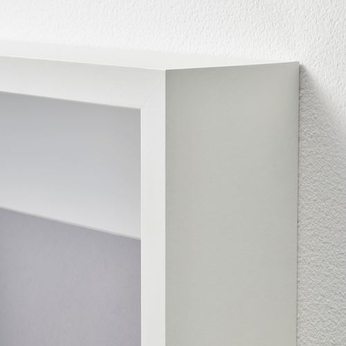 IKEA - SANNAHED, white frame, white, 21x30 cm