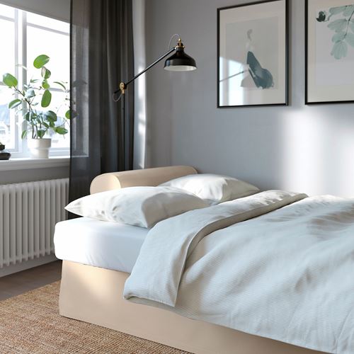 IKEA - VRETSTORP, 3'lü yataklı kanepe, hallarp bej