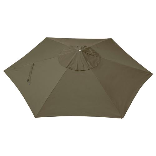 IKEA - LINDÖJA, şemsiye tentesi, yeşil-bej, 300 cm