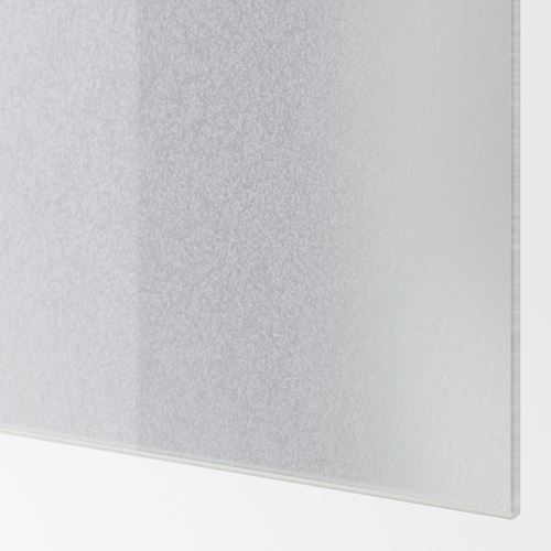 IKEA - SVARTISDAL, pair of sliding doors, white paper effect, 150x236 cm