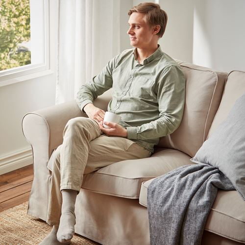 IKEA - EKTORP, 3-seat sofa, hallarp beige