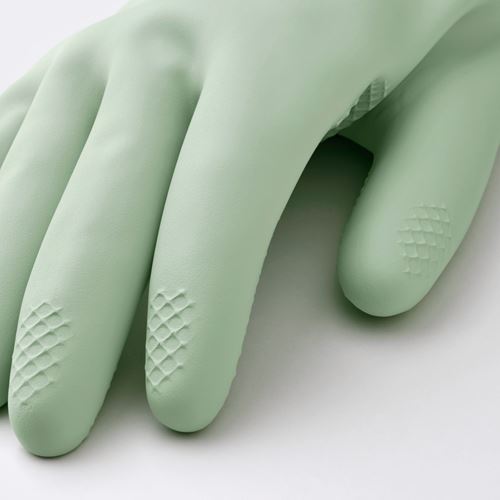 IKEA - RINNIG, cleaning gloves, green, S