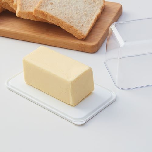 IKEA - SMÖRSTINN, tereyağı tabağı, plastik
