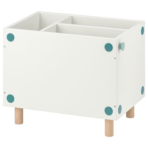 IKEA - SMUSSLA, children's nightstand, white