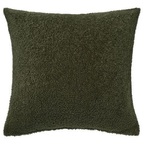 IKEA - KRYDDBUSKE, cushion cover, dark green, 50x50 cm