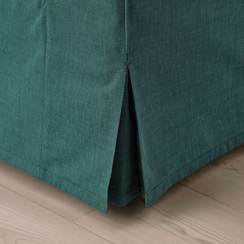 IKEA - EKTORP, 2-seat sofa, totebo dark turquoise