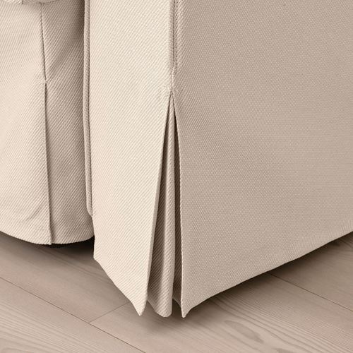 IKEA - VRETSTORP, 3'lü yataklı kanepe, hallarp bej