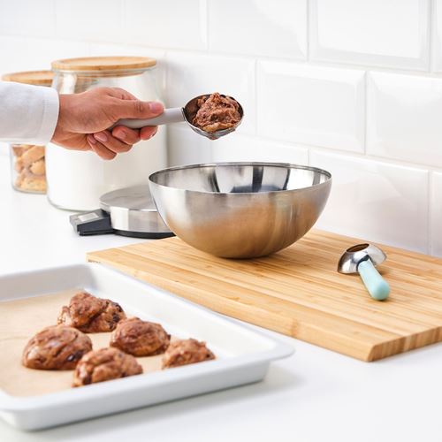 IKEA - LATTBAKAD, icecream/cookie scoop, stainless steel