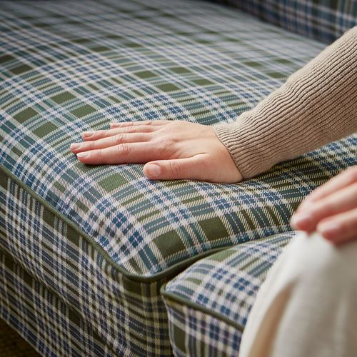 IKEA - STOCKSUND, 2'li kanepe, segersta çok renkli