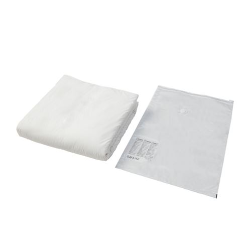 IKEA - SPANTAD, vacuum-sealed bag, light grey, 67x100 cm