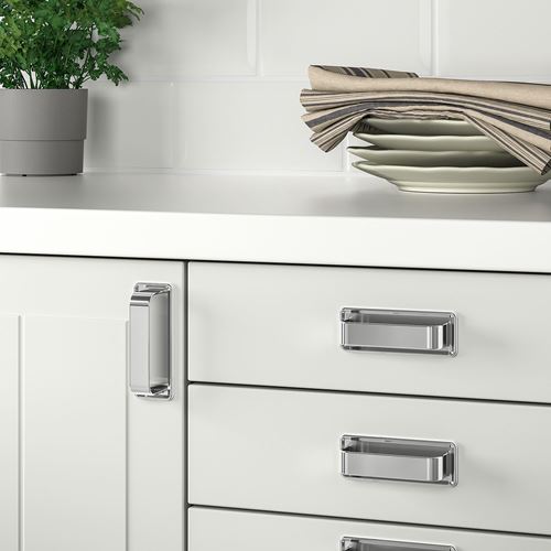 IKEA - SÖRBYN, handle, chrome-plated, 96 mm