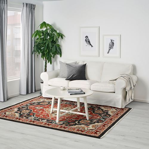 IKEA - SKAMSTRUP, tumbled rug, multicolour, 170x225 cm
