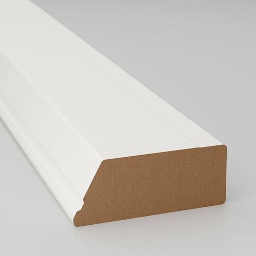 IKEA - STENSUND, decorative strip, white, 221x3 cm