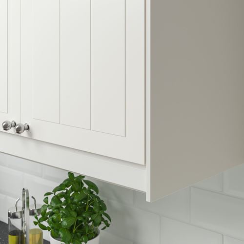 IKEA - STENSUND, decorative strip, white, 221x3 cm