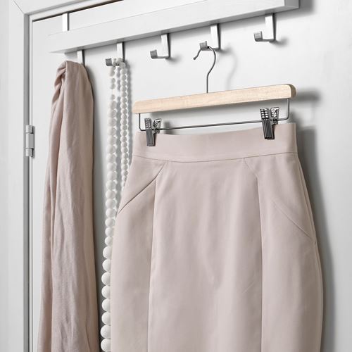 IKEA - BUMERANG, skirt hanger, natural