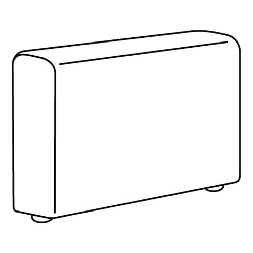 IKEA - VIMLE, armset frame, colourless