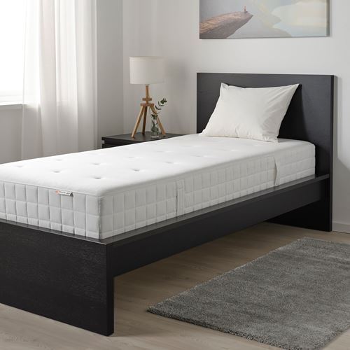 IKEA - HYLLESTAD, single bed mattress, white, 90x200 cm