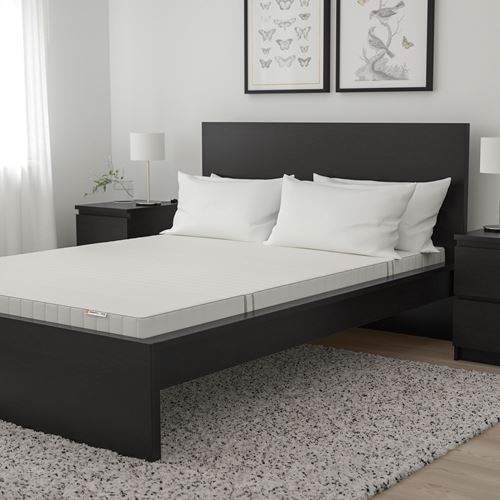 IKEA - MYRBACKA, double bed mattress, white, 180x200 cm