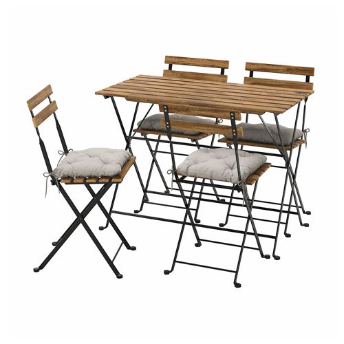 folding chair and table set