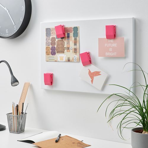 IKEA - TOTEBO, mıknatıslı klips, pembe