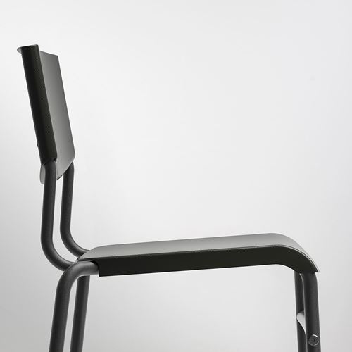 IKEA - STIG, bar chair, black, 63 cm