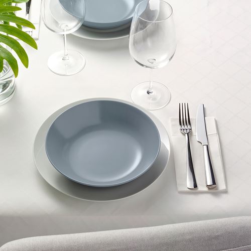IKEA - FULLKOMLIG, tablecloth, white, 145x240 cm