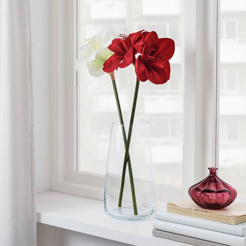 IKEA - VINTERFINT, artificial flower, red, 60 cm